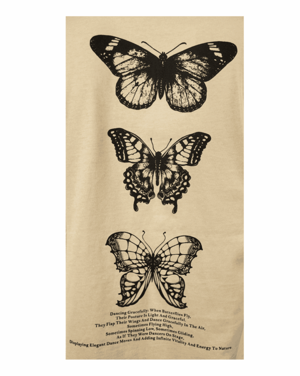 Camiseta oversize Mariposa - Imagen 2