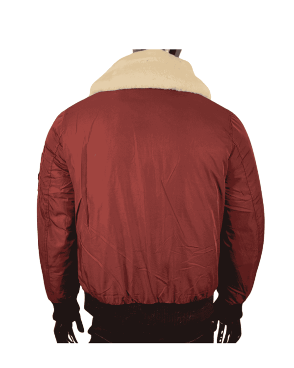 Chaquetón Granate Cuello Oso - Imagen 3