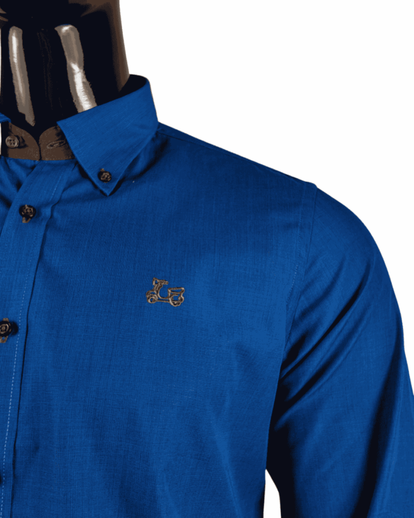 Camisa Coderas Azul - Imagen 3