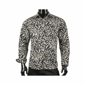 Camisa Hojas Blancas