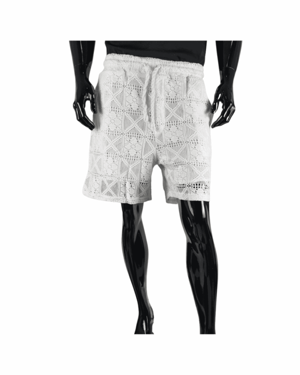 Pantalón Blanco Calado