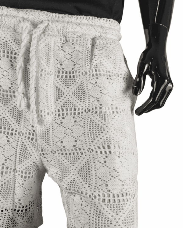 Pantalón Blanco Calado - Imagen 3