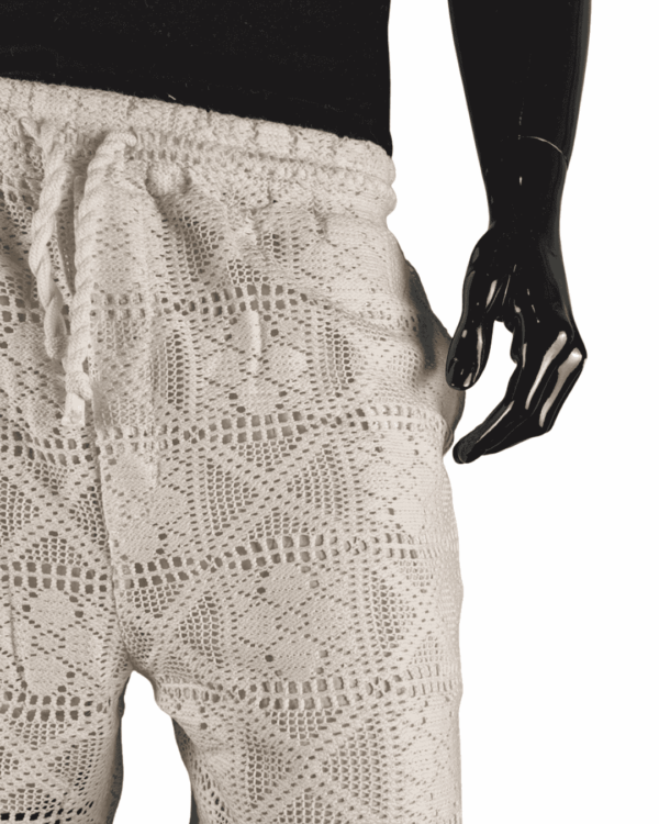 Pantalón Marfil Calado - Imagen 3