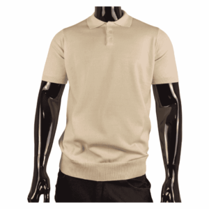 Polo Jersey Crema