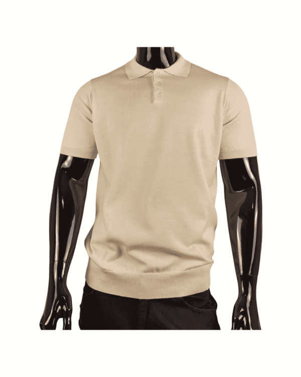 Polo Jersey Crema