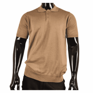 Polo Jersey Marrón