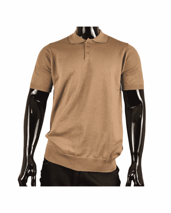 Polo Jersey Marrón