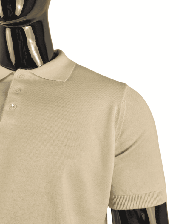 Polo Jersey Crema - Imagen 3