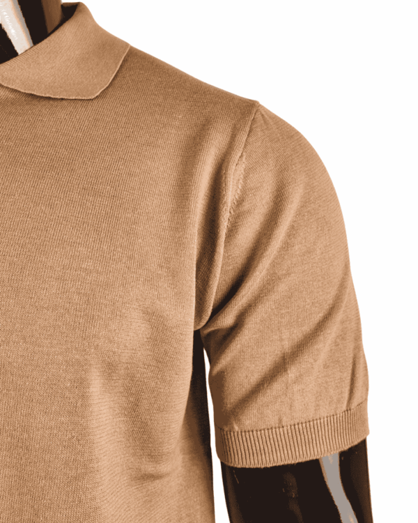 Polo Jersey Marrón - Imagen 3