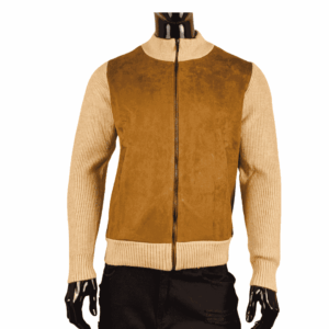 Cárdigan Cuello Crema