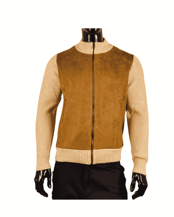 Cárdigan Cuello Crema