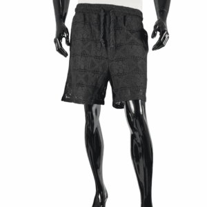 Pantalón Negro Calado