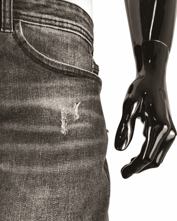 Pantalón Vaquero Negro - Imagen 3