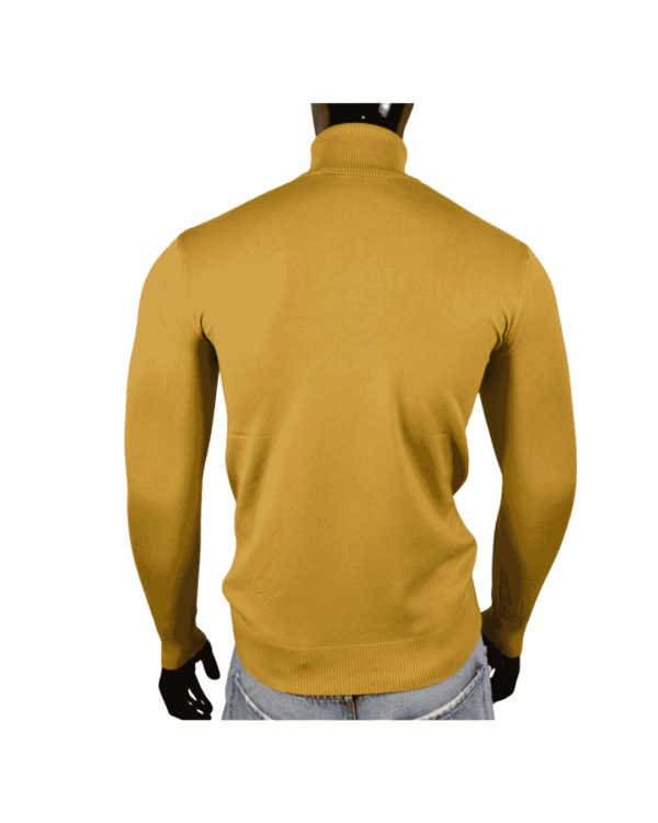 Jersey Cuello Alto Mostaza - Imagen 2