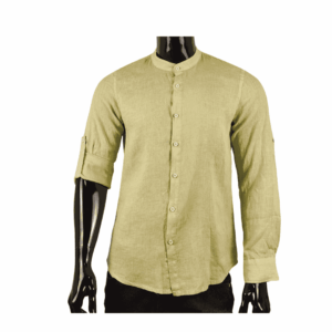 Camisa Lino Mao Manzana