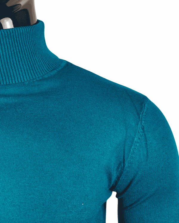 Jersey Cuello Alto Verde Marino - Imagen 3