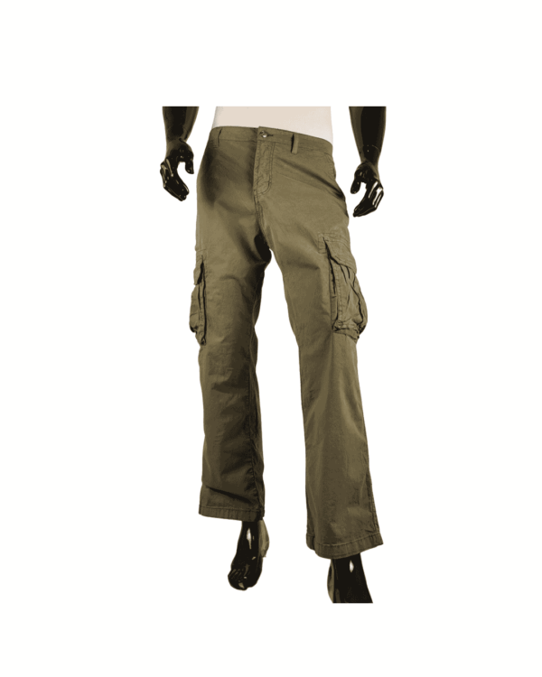 Pantalón Cargo Verde Militar