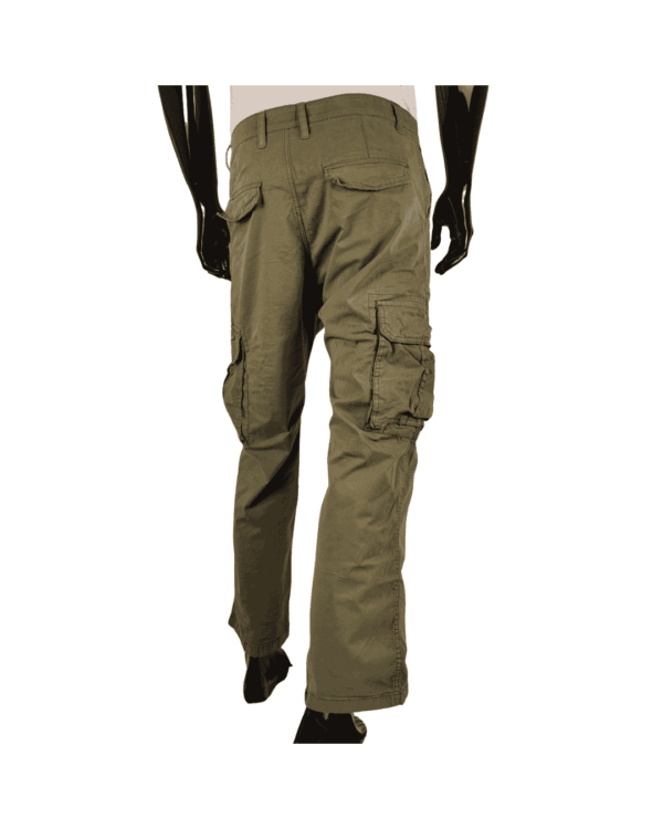 Pantalón Cargo Verde Militar - Imagen 2
