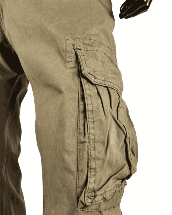 Pantalón Cargo Verde Militar - Imagen 3