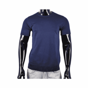 Camiseta Jersey Punto Azul Marino