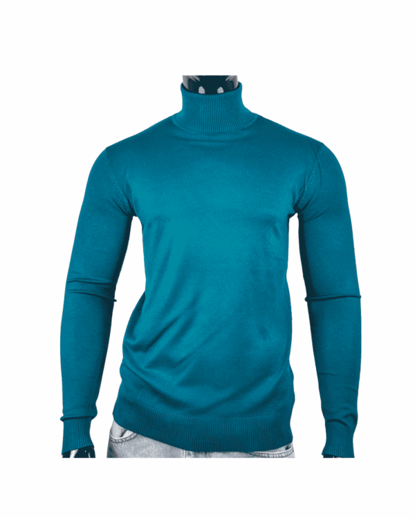 Jersey Cuello Alto Verde Marino